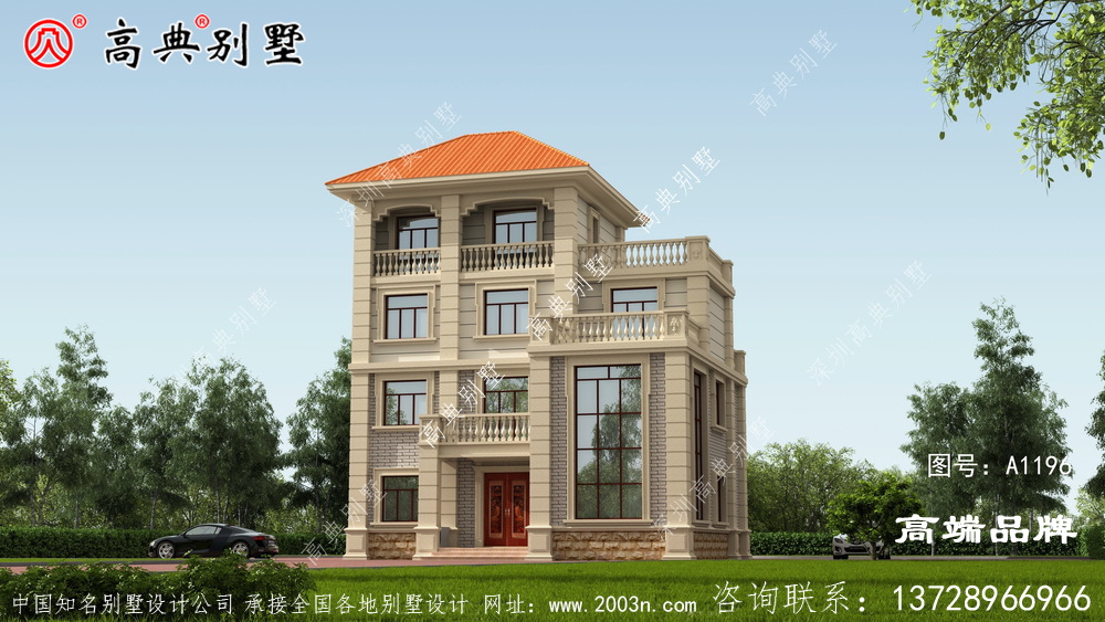 別墅外觀效果圖簡(jiǎn)單生活舒適自在