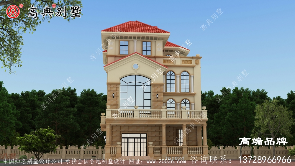 簡歐自建房戶型圖,造價都不高