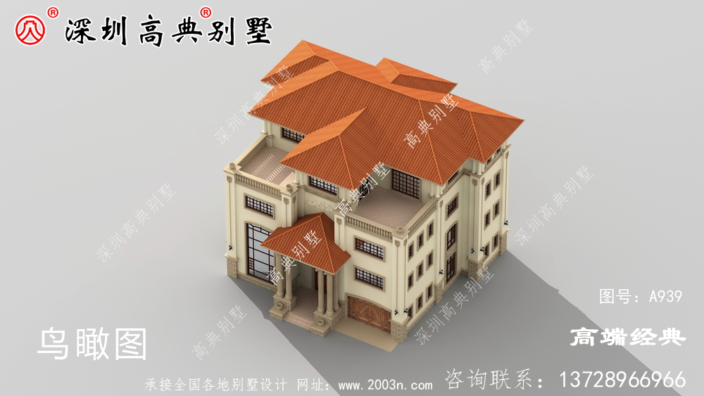 三層半四層別墅設計圖