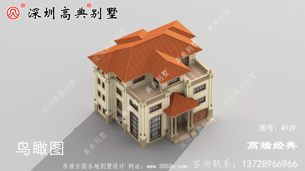 三層半四層別墅設計圖
