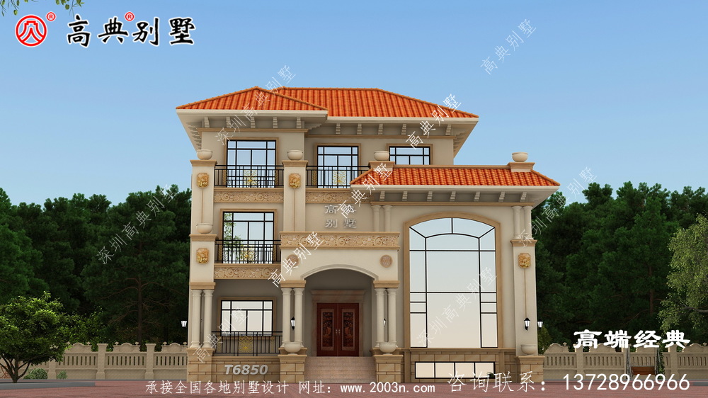 好不容易建一次房,選棟別墅才好看